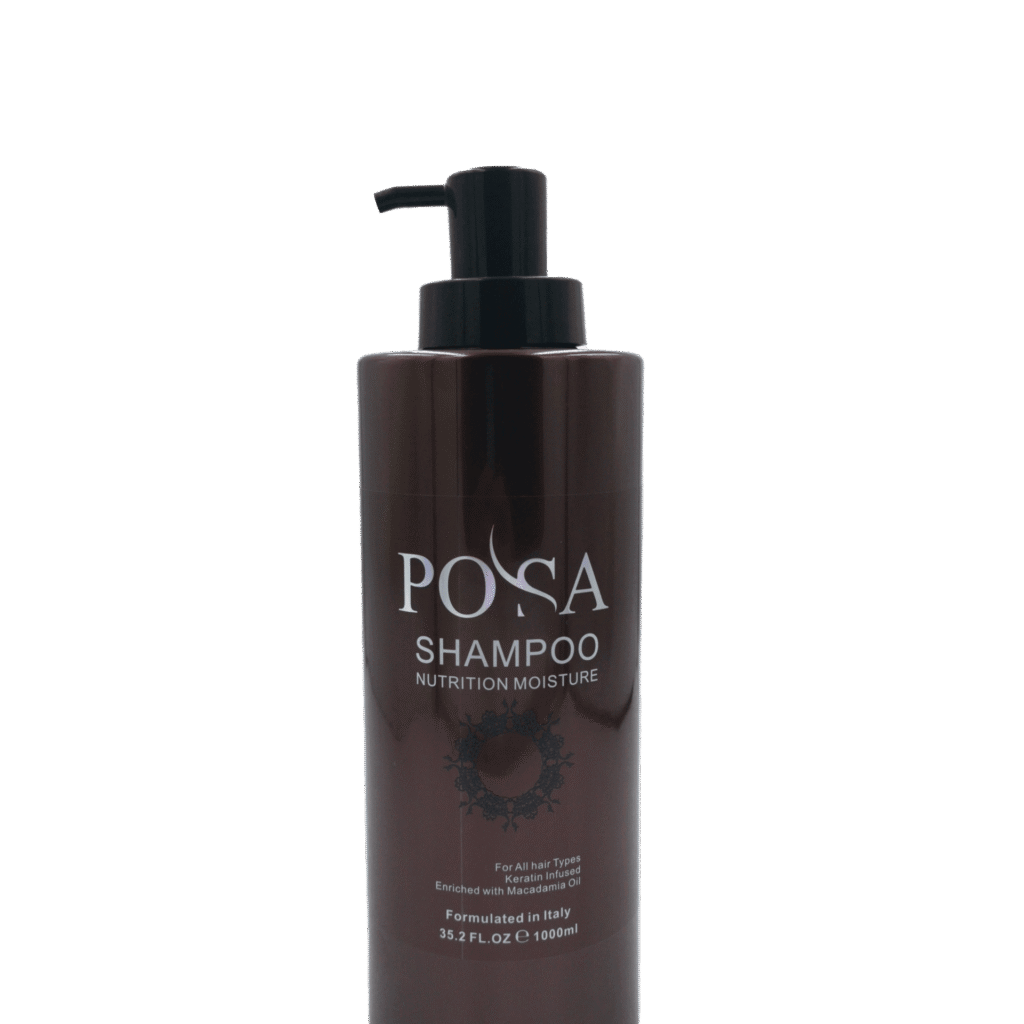 POSA drėkinantis -maitinantis šampūnas 1000 ml.