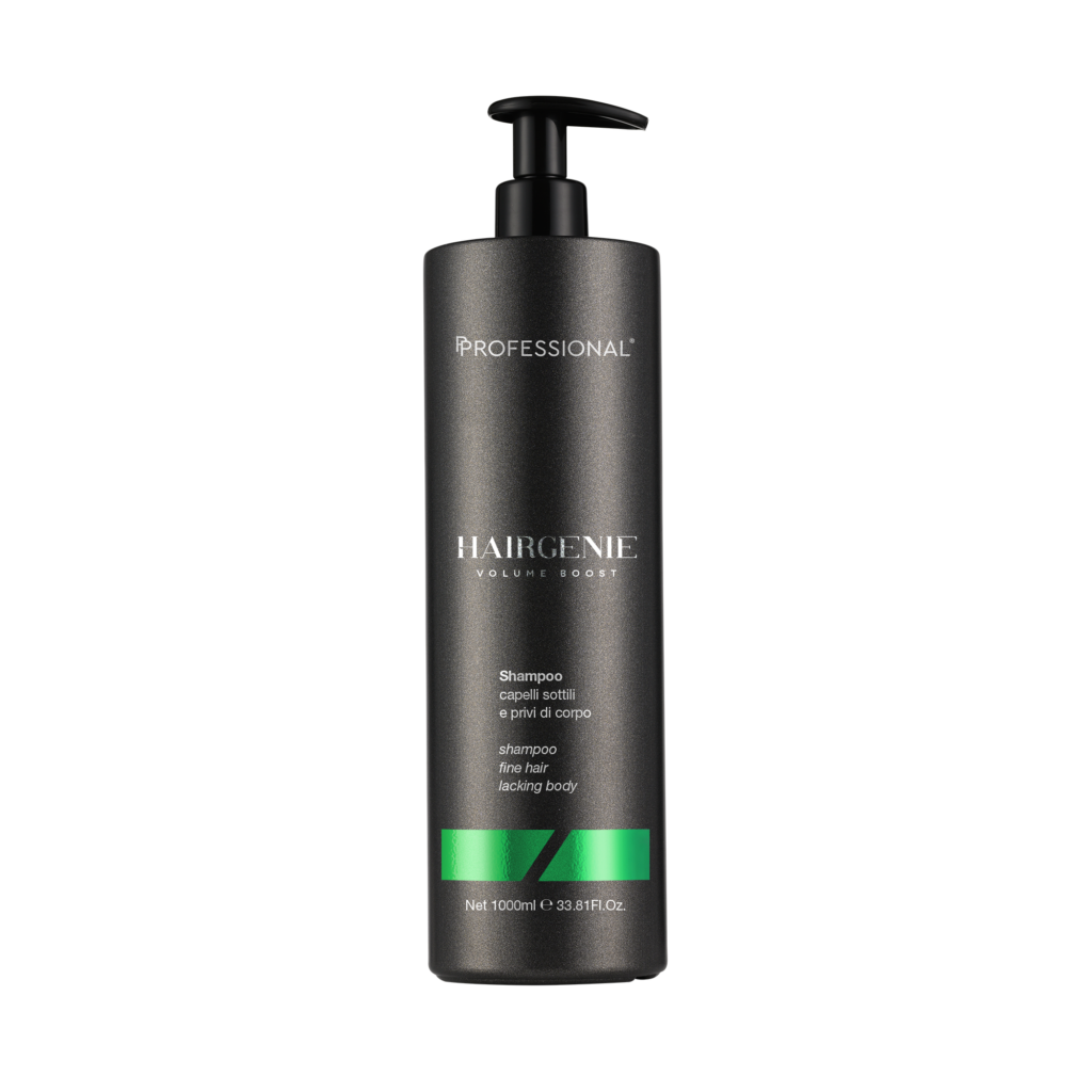 PROFESSIONAL HAIRGENIE šampūnas ploniems ir prigludusiems plaukams 1000 ml.