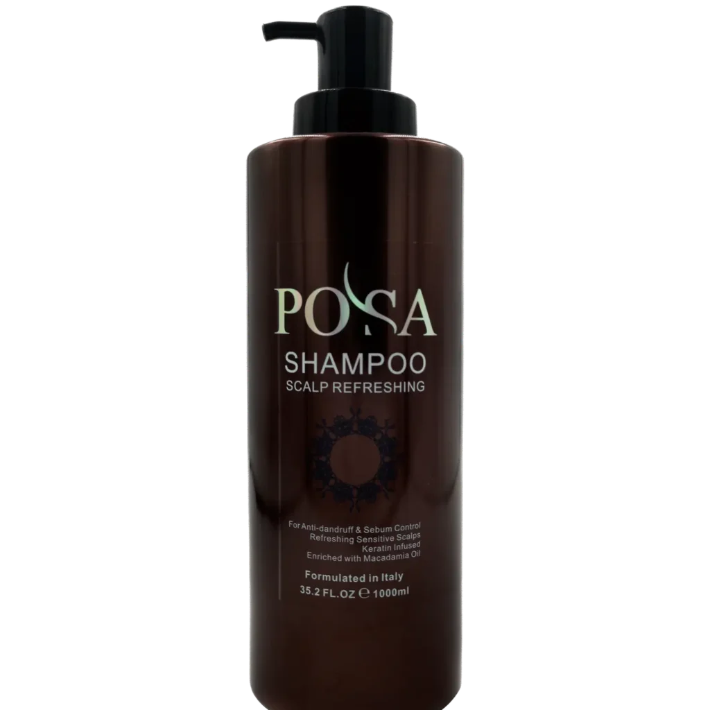POSA gaivinantis šampūnas 1000 ml.