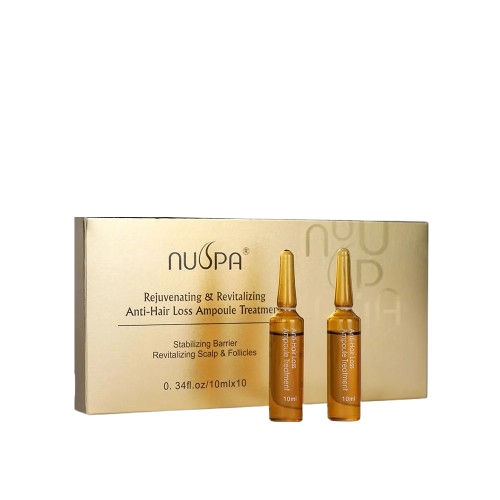 NUSPA Ampulės slenkantiems plaukams 10ml. x 10vnt.
