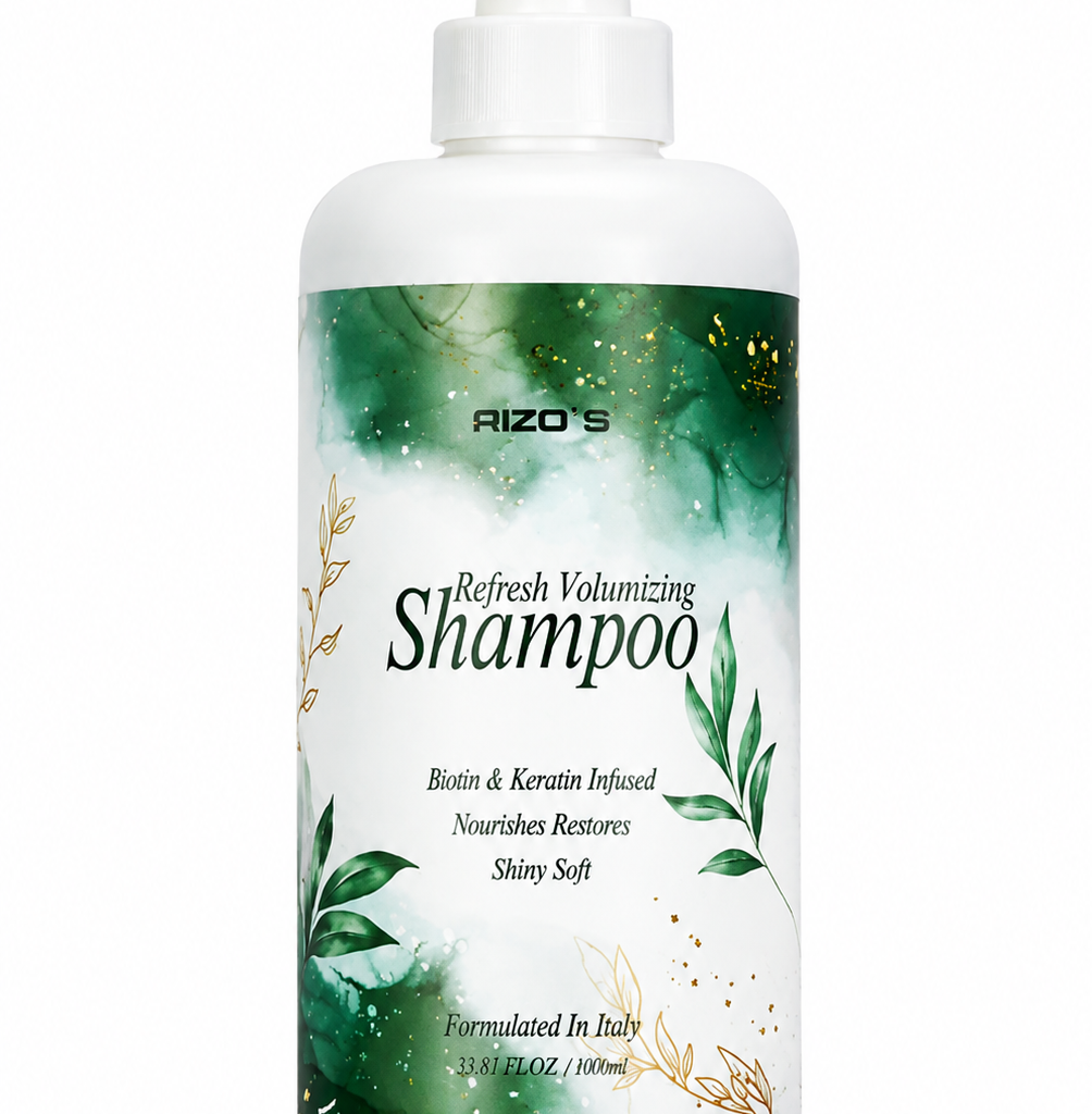 Bingo Haircare Rizo's Refresh Volumizing Shampoo – apimties suteikiantis šampūnas su biotinu ir keratinu 800 ml.