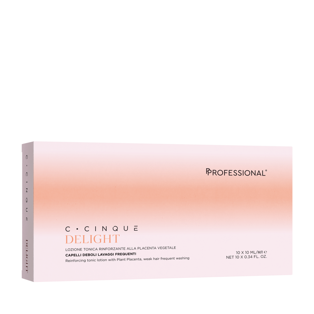 C Cinque  Delight Rinforcing Tonic Lotion - tonizuojančios ampulės nuo plaukų slinkimo 10 X 10 ml.